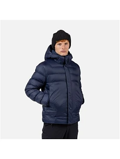 Pánská bunda ROSSIGNOL Aretu Down Hoodie Jkt, tmavě modrá