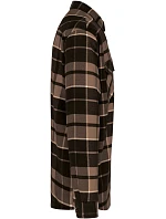 Kariban K 579 Flanelová košile s sherpa fleecovou podšívkou 20.K579 camel/black
