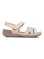 Designové sandály hnědé dámské platforma Designové sandály hnědé dámské platforma