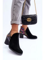 Boty na podpatku model 183998 Step in style Boty na podpatku model 183998 Step in style