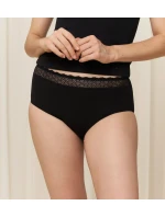 Dámské kalhotky Feel of Modal Midi - BLACK - černé 0004 - TRIUMPH Dámské kalhotky Feel of Modal Midi - BLACK - černé 0004 - TRIUMPH