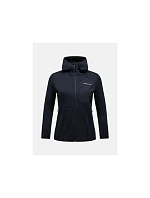 Dámská mikina PEAK PERFORMANCE W Utility Light Zip Hood, černá Dámská mikina PEAK PERFORMANCE W Utility Light Zip Hood, černá