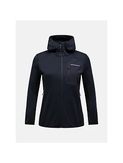 Dámská mikina PEAK PERFORMANCE W Utility Light Zip Hood, černá