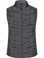 Daiber JN 739 Dámská pletená hybridní vesta 02.0739 grey melange/anthracite melange Daiber JN 739 Dámská pletená hybridní vesta 02.0739 grey melange/anthracite melange