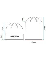 Beechfield B 442R Čepice Patch "Fashion" 53.442R oatmeal/black