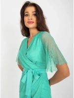 LK SK 508643 šaty.38X tyrkysová LK SK 508643 šaty.38X tyrkysová