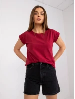 Tričko RV TS 4833.91P kaštanová