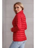 Červená dámská bunda se stojáčkem (16M9111-270) - Goodlooking Červená dámská bunda se stojáčkem (16M9111-270) - Goodlooking