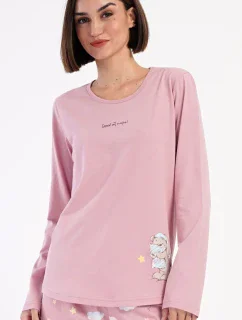 Dámské pyžamo dlouhé Méďa s polštářem