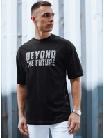 Pánské černé tričko FashionStreet RX5526