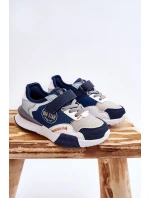 Dětské tenisky Memory Foam System Big Star LL374225 Námořnická modrá Dětské tenisky Memory Foam System Big Star LL374225 Námořnická modrá