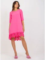 Dámské šaty LK SK 505942 růžové