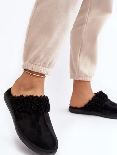 Inblu Dámské zateplené pantofle EK000010 Černé