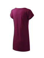 Love tričko/šaty dámské fuchsiová