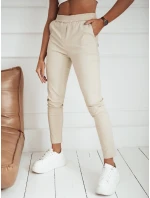 Dámské kalhoty MADELINE beige FashionStreet UY1854