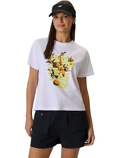 Dámské tričko 4F F2721 bílé 4FWSS26TTSHF2721 10S