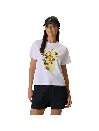 Dámské tričko 4F F2721 bílé 4FWSS26TTSHF2721 10S Dámské tričko 4F F2721 bílé 4FWSS26TTSHF2721 10S