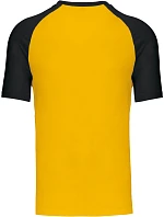 Kariban K 330 Baseballové tričko 20.K330 yellow/black Kariban K 330 Baseballové tričko 20.K330 yellow/black