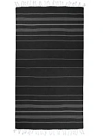 The One Towelling Hamam Sultan Hamam ručník "Sultan" 48.1019 black/white The One Towelling Hamam Sultan Hamam ručník "Sultan" 48.1019 black/white