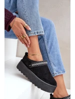 Sněhule S Dekorativním Vyšíváním Černé Selithria Sněhule S Dekorativním Vyšíváním Černé Selithria