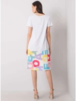 Šaty DHJ SK 13119.26P bílá