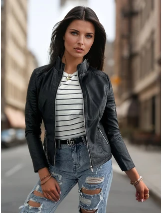 Dámská bunda BRETA černá FashionStreet TY3453