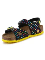 Birkenstock Colorado Rivet Logo Digital Dots Black Jr sandály 1023611