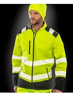 Result R 476X Bezpečnostní softshellová bunda 30.476X fluorescent yellow/black Result R 476X Bezpečnostní softshellová bunda 30.476X fluorescent yellow/black