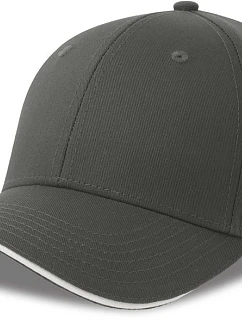 Atlantis Headwear Sport Sandwich-S 6 panelová sandwich kšiltovka 33.0275 dark grey