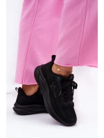 Sportovní Obuv Tenisky Dámské Big Star RR274A144 HI-POLY SYSTEM Černé