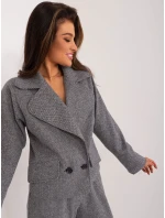 LK MA bunda 509562 1.03 šedá černá