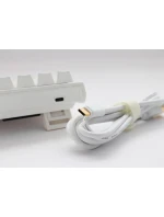 Ducky DKON2061ST Herní klávesnice USB QWERTZ německá bílá