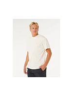 Pánské tričko RIP CURL Search Embroidery Tee, bílé