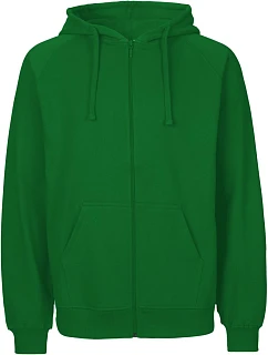 Neutral O 63301 Pánská mikina s kapucí z bio bavlny 77.6331 green