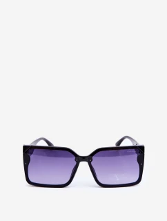 Černé Dámské Sluneční Brýle UV400 ve Čtvercovém Tvaru