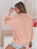 Dámská oversize mikina se srdíčky PINKNOTE pink FashionStreet BY1500