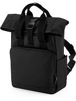 BagBase BG 118S Mini rolovací batoh s dvojitým držadlem 52.118S black BagBase BG 118S Mini rolovací batoh s dvojitým držadlem 52.118S black