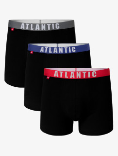 Pánské boxerky  3MH-011 černá - Atlantic
