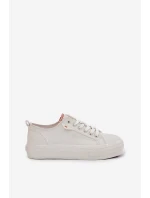 Dámské Tenisky Z Eko Kůže Big Star RR274A297 Světle Béžové