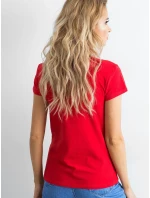 Tričko RV TS 4623.86 červená Tričko RV TS 4623.86 červená