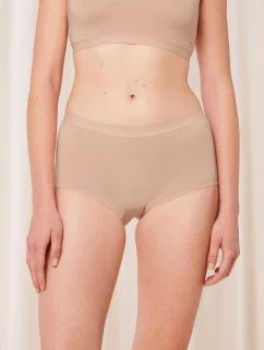 Dámské kalhotky Smart Natural Boyshort - BROWN - béžové 00EP - TRIUMPH