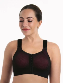 Osaka kompresní podprsenka zapínání vpředu 1199 black - Anita Care