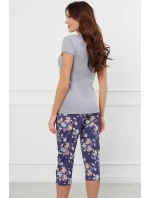 Italská móda Pulia cr.r. sp.3/4 barva:melange/print Italská móda Pulia cr.r. sp.3/4 barva:melange/print