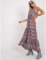 Šaty D73771M30313A hnědé Šaty D73771M30313A hnědé