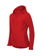 Trail softshellová bunda dámská červená
