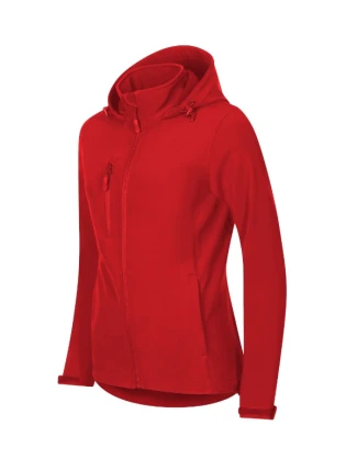 Trail softshellová bunda dámská červená