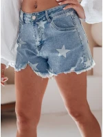 Dámské džínové šortky MOONSTAR blue FashionStreet SY0471