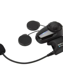 Sena SMH10-10 Bluetooth 3.0 900M interkom pro motocykly s mikrofonem na čelence, sada pro 1 helmu