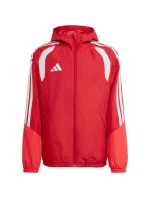 Dětská bunda adidas Tiro 26 Competition All Weather červená KB0155
