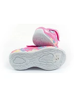 Skechers S Lights LED dětská sportovní obuv na suchý zip pro dívky
